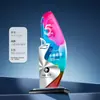 Produção de Troféu de Cristal Nova Impressão Colorida Medalha Reunião Anual Prêmio Funcionário Destaque Prêmio de Equipe da Empresa Troféu de Metal