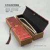 Caixa de joias decorativa com borlas, caixa de armazenamento para joias e jade, caixa de mão, caixa de presente para embalagem de colares, pulseiras e pingentes