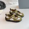 Zapatillas Mary Jane retro para niños con correas cruzadas de velcro, zapatos casuales transpirables para niñas, nuevo modelo de otoño