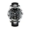 Reloj para Hombre Poedagar Nuevo 8058 Resistente al Agua Luminoso Multifuncional Moda Estudiante Masculino Reloj de Cuarzo
