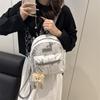Mochila de Estilo Antiguo de Tendencia Nacional de Nicho para Mujer Nueva de Primavera y Verano 2025 Bolsa Escolar Deportiva Casual Mochila Mini Linda