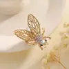 Broche Pins com Formato de Abelhinha Estéreo Fofo da Moda Europeia e Americana, Adequado para Decoração do Uso Diário Feminino