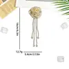 Venta al por mayor del fabricante Adornos de Flor Bordada con Borla de Cristal Rosa Parches Bordados Accesorios para Ropa Corsage DIY