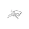 Pinzas para Orejas con Lazo de Cinta Xuping Jewelry para Mujer, Brazaletes de Oreja de Lujo Ligero de Nicho, Accesorios para Orejas Dulces Elegantes y Delicados al por Mayor