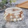 Pulsera Bohemia Europea y Americana, Estilo Étnico Retro, Estrella de Mar, Colgante Árbol de la Vida, Moderna, Simple, Artística, Pulsera Retro