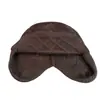 Gorro de Aviador de Punto con Orejeras de Piel de Conejo Estilo Coreano para Mujer, Cálido para Otoño e Invierno, Pequeño para Adelgazar la Cara, Gorro de Lana para Cabeza Grande