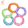 Fiesta Kaifeng 80 piezas flor cifrado engrosado collar hawaiano anillo para la cabeza pulsera juego de cuatro piezas actuación en escenario disfraz