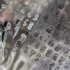 Marca Tomoni Colaboración Tata Pegatinas Finas y Resistentes para Uñas Pegatinas de Uñas Estrella Luna Serpiente Nudo de Serpiente Pegatinas Auxiliares para Uñas