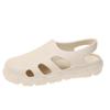 Pantuflas Baotou para Mujer 2024 Nuevo Verano para Exterior EVA Antideslizantes Zapatos de Playa para la Orilla del Mar Sandalias Casuales para Oficina
