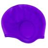 Fabricantes de orejeras gorro de natación profesional de silicona para adulto para mujer natación pelo largo impermeable a prueba de humedad gorro de natación de silicona
