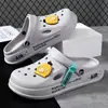 Zapatos Casuales de Verano para Playa, Casa, Exteriores, Transpirables, sin Cordones, con Suelas Gruesas, Chanclas Populares