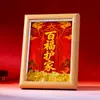 Decoración de mesa Bagua estilo chino tradicional para protección del hogar y buena fortuna, una artesanía decorativa de regalo para la paz y la auspiciosidad en el hogar
