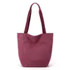 Bolsa de Lona Feminina 2024 Primavera Nova Bolsa Casual Moda Transfronteiriça Bolsa de Ombro de Mão Resistente ao Desgaste Grande Capacidade Bolsa Feminina