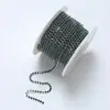 Cadena de garra de cristal con incrustaciones de color, con base plateada, para taladro de cristal, ideal para hacer tú mismo un teléfono móvil, accesorios para taladro.