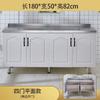 Gabinetes de Cocina Simples para Alquilar Gabinetes de Cocina de Acero Inoxidable Gabinete para Fregadero Gabinete para Estufa de Cocina Montaje Integrado Económico