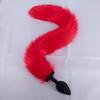 Nova flor de ameixa silicone posterior plug anal várias cores cauda de raposa brinquedos alternativos brinquedos sexuais geração de apoio