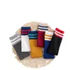 Calcetines de Raya Vertical para Niños de Otoño e Invierno, Hasta la Rodilla, Calcetines para Bebé Hasta la Rodilla, Calcetines de Algodón para Niños y Niñas, Calcetines Holgados de Fútbol, Venta al por Mayor