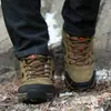 Zapatos de senderismo de talla grande forrados de forro polar para otoño e invierno, zapatos deportivos para hombre y mujer, zapatos de algodón cálidos, zapatos de senderismo impermeables, en stock, venta al por mayor