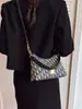 Bolso Pequeño para Mujer 2025 Nuevo Diseño de Nicho Bordado Retro Cesta de Verduras Versátil Bandolera Cruzada Bandolera Bolso Pequeño