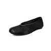 Zapatos de Piel de Vaca de Primera Capa con Punta Dividida para Mujer, Zapatos Planos, Nuevo Estilo Otoño, Piel Genuina por Dentro y por Fuera, Zapatos de Salón Planos de Boca Baja, Zapatos de Salón de Pezuña de Cerdo para Mujer