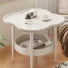 Mesa Lateral de Sofá, Armário Lateral, Mesa Lateral, Mesa de Canto Criativa para Sala de Estar, Mesa de Café Móvel para Mini Varanda, Mesinha de Cabeceira para Quarto