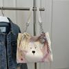 Bolso Femenino con Temática de Perro 2026 Nuevo de Moda Tendencia Bolso de Gran Capacidad Elegante Versátil para Viaje Bolso de Hombro Tote