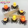 Luces de Araña de Halloween, Velas Electrónicas, Accesorios Brillantes Originales, Decoraciones Temáticas para el Festival de Fantasmas, Decoraciones de Atmósfera de Escena, Adornos