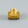 Válvula de Retención Horizontal de Cobre Completo al por Mayor, Válvula Unidireccional, Válvula Antirretorno para Uso en Ingeniería, 1/2 Pulgada, 3/4 Pulgada, 1 Pulgada, Válvula de Rosca Interna Dn15