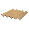 Protectores de Esquina de Papel Grueso Anticolisión en Forma de L Foshan en Stock, Tiras Protectoras de Esquina de Borde Triangular Largo, Fabricante Anti-Deformación de Papel Kraft