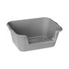 Pipitao Original Caja de Arena Profunda para Gatos Estilo Abierto con Pala Gran Capacidad Simple Cuenca para Arena de Gatos Antisalpicaduras Suministros para Gatos
