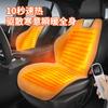 Cojín calefactor para coche de iones de plata nano, cojín de asiento de felpa modificado con calefacción eléctrica para invierno, 12 V/24 V