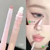 Lápiz Delineador de Labios de Doble Punta Gellas Nude Doodle Labio Labio Labio Banda Pincel de Labios Bolígrafo Dormido de Gusano de Seda Gusano de Seda Resbaladizo No Fácil de Grumos