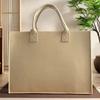 Bolsa Tote de Feltro para Brinde Corporativo, Bolsa de Mão de Feltro Moderna, Bolsa Tote Pequena, Versão Espessa Personalizada