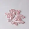 Esmalte colorido novo 20*20 pétalas de peônia DIY grampo de cabelo feito à mão passo balanço grampo de cabelo de jade antigo material com contas