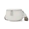 Bolso Silla de Moda para Mujer 2026 Modelo Nuevo Cuero Genuino Bolso Cruzado Doble Cremallera Capa Superior Piel de Vaca Bolso Pequeño Bolso de Hombro