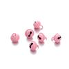 Campana de metal con pintura de color caramelo super fuerte accesorios para mascotas llavero accesorios material diy colgante