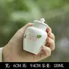 Serie de Juego de Té Pintado a Mano de las Dinastías Tang y Song, Juego de Té Kung Fu para Uso Doméstico, Incluye Gaiwan, Tetera, Tazas de Té, Posavasos, Recipiente para Té y Colección de Cuchara para Té