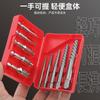 Kit de 10 piezas Dispositivo Extractor de Tornillos con Cabeza Rota Artefacto Cabeza Rota Cable Roto Multiespecificación Dientes Deslizantes Herramienta Extractor de Tornillos Rotos