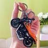 Creativo Celebridad de Internet Mini Motocicleta Harley de Fricción Llavero Colgante Exquisito Llavero de Coche Regalo Venta al por Mayor