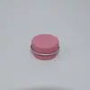 Frasco Cosmético Redondo con Rosca de 5 ml para Crema de Ojos, Crema Facial y Ungüento de Hierba Morada, Disponible en Varios Colores, en Stock, Envase de Aluminio Sellado para Almacenamiento y Empaque