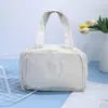 Nova Bolsa de Maquiagem 2025 com Grande Capacidade, Bonita e Simples, Portátil para Viagem Feminina, Bolsa Grande com Compartimentos para Armazenamento de Cosméticos
