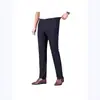 Pantalones Negros Rectos Elásticos en Cuatro Direcciones Suaves de Primavera 2026 Estilo Coreano Casual Atractivo No Planchar Pantalones de Traje de Negocios Ropa Versátil para Hombre