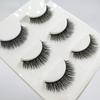 Empuje caliente transfronterizo natural largo multicapa tridimensional pestañas postizas tres pares pestañas 3D naturales cruzadas suministro de comercio exterior