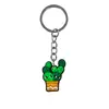 Chaveiro de Cacto Atacado Fabricante Material de Borracha Macia PVC Chaveiro de Anime DIY Pingente de Chave High-End