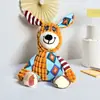 Juguetes de peluche para mascotas, juguetes para perros, resistentes a la masticación, con sonido, juguetes compañeros de sueño para cachorros, juguetes para aliviar el aburrimiento, juguetes para gatos al por mayor