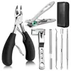 Conjunto de Facas para Pedicure de Três Peças de Yangzhou, Tesouras de Unha Domésticas, Alicate para Sulco de Unha, Ferramentas Especiais para Pedicure, Conjunto Completo