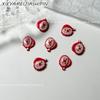 Novos acessórios para unhas da série de desenhos animados de Natal, populares online, pacote de material para árvore de Natal, mini acessórios fofos para unhas