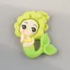 Accesorios de Sirena de Resina DIY Accesorios de Pegamento de Crema Funda de Teléfono Móvil de Dibujos Animados Hecha a Mano para Niños Accesorios Pequeños de Resina Listos para Usar