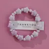 Pulsera de cerámica de Jingdezhen, nueva y que no se decolora, para estudiantes mujeres, pulsera de cuentas de estilo antiguo, pulsera de cerámica fresca y moderna
