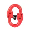 Conector de Hebilla de Mariposa Conector de Cadena de Doble Anillo Fabricante En Stock Transfronterizo Cadena 1T2T3T5T Hebilla de Mariposa
